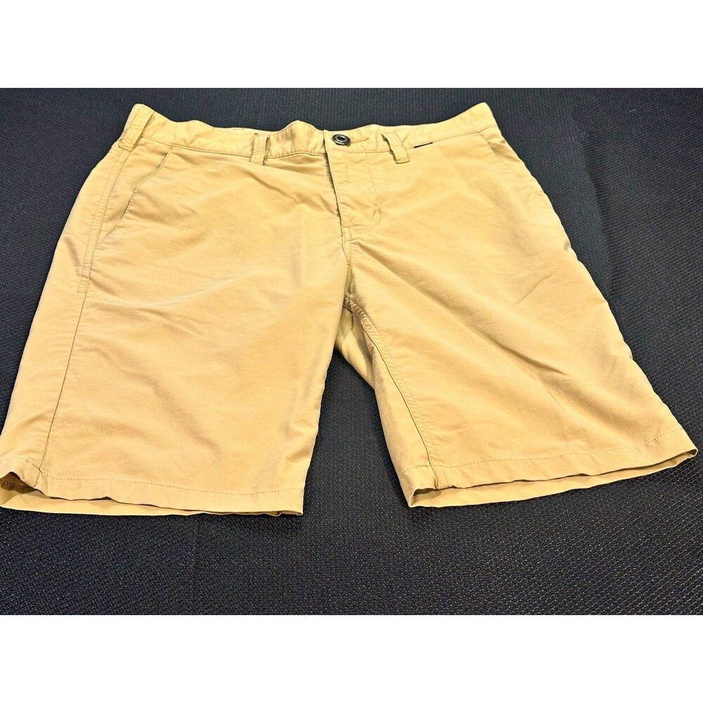 Hurley Nike Dri-FIT Tan Khaki Shorts Men’s 29 Stretch Surf Casual 10” Inseam